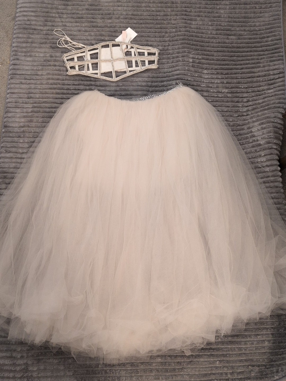 Ateleri Tulle Skirt And Bra Brand New
